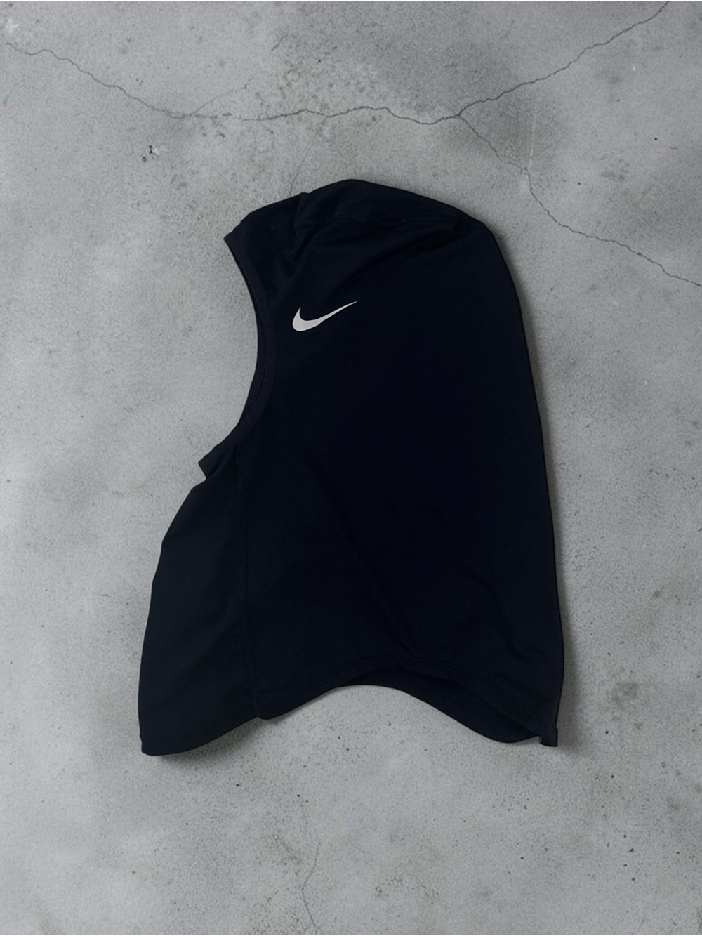 Nike Black Head Cover with White Swoosh